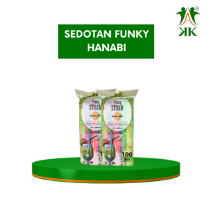 Sedotan Funky Non Bentuk Hanabi
